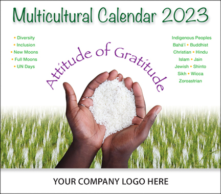 2023 Multicultural Calendar Wall